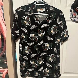 My Hero Academia Button Up Polo Shirt